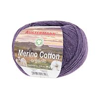 Пряжа Merino Cotton organic 55% шерсть 45% хлопок 50 г 230 м Austermann 98311-0021