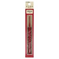 Крючок для вязания с ручкой ETIMO Red 1.8 мм алюминий пластик красный Tulip TED-010e