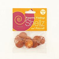 Пуговицы Shellz & Natural Round River Shell Dangles Blumenthal Lansing 1850 00075