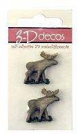 Декоративный элемент "3D Decos" Animals, Moose