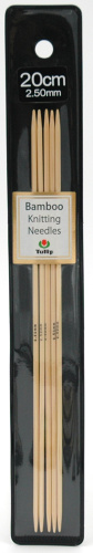 Спицы чулочные Bamboo 2.5 мм 20 см Tulip KND080250