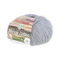 Пряжа Merino Cotton organic 55% шерсть 45% хлопок 50 г 230 м Austermann 98311-0017