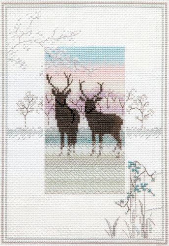 Набор для вышивания Frosty Deer смотреть фото