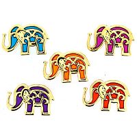 Пуговицы декоративные Bollywood Elephants 1177340