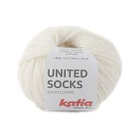 Пряжа United Socks 75% шерсть 25% полиамид 25 г 100 м KATIA 1244.6