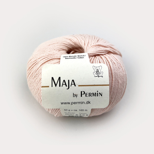 Пряжа Maja 100% хлопок 50 г 165 м Permin 880300.880351 фото