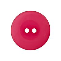 Пуговица с 2 отверстиями размер 20 мм пластик розовый Union Knopf by Prym U0453880020005201-20