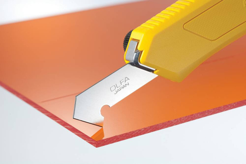 Нож для пластика усиленный с лезвиями в комплекте OLFA PC-L фото фото 10