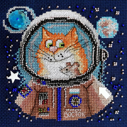Набор для вышивания  Вместе хоть в космос  Марья Искусница 13.003.31 смотреть фото