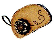 Набор для шитья из фетра Сумочка Цветок на желтом Kleiber 931-47