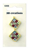 Пуговицы 3D Creations Pot Holders Blumenthal Lansing 5356