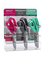 Ножницы портновские, 24 см, в прикассовом стенде