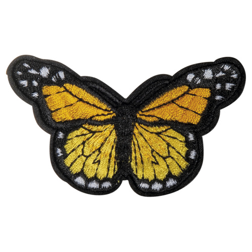 Фото термоаппликация большая желтая бабочка hkm 39246 на сайте ArtPins.ru