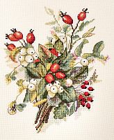 Набор для вышивания Осенние ягоды  Марья Искусница 04.009.12