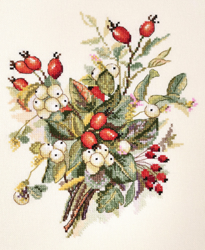 Набор для вышивания Осенние ягоды  Марья Искусница 04.009.12 смотреть фото