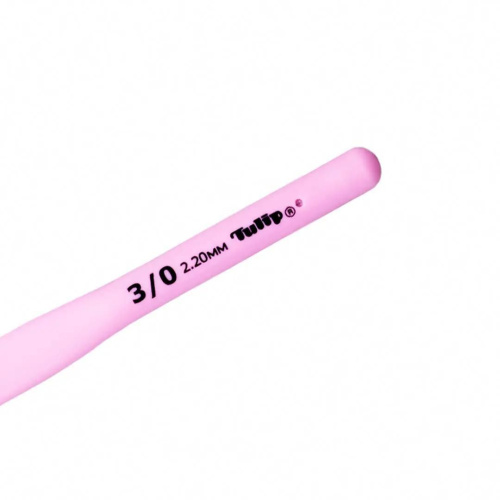 Крючок для вязания с ручкой ETIMO Rose 2.2 мм Tulip TER-04e фото 4
