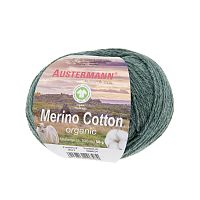 Пряжа Merino Cotton organic 55% шерсть 45% хлопок 50 г 230 м Austermann 98311-0023