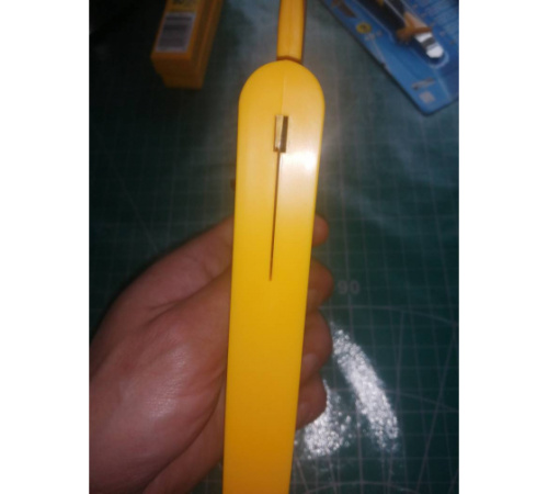 Дисковый нож для разрезания ковров и линолеумов диаметр 45 мм OLFA 45-C фото фото 7