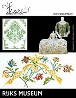Набор для вышивания Музей Rijks Платье 1750-1760  Жакет 1730-1749  канва лён 36 ct THEA GOUVERNEUR 780