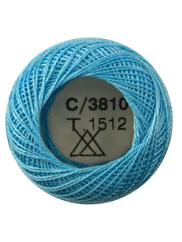 Мулине Finca Perle Жемчужное №16 однотонный цвет 3810 в гипермаркете ArtPins.ru смотреть фото фото 2 Мулине Finca Perle Жемчужное №16 однотонный цвет 3810 смотреть фото фото 2