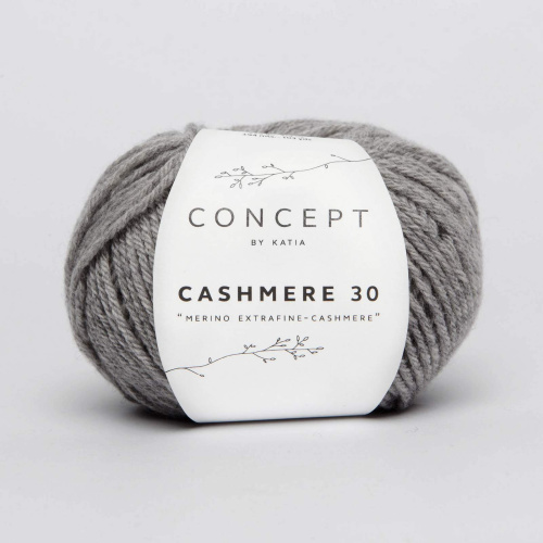 Пряжа Cashmere 30 70% шерсть 30% кашемир 25 г 94 м KATIA 979.203 фото