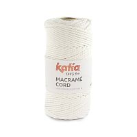 Пряжа Macrame Cord 65% хлопок 25% полиэстер 10% прочие волокна 500 г 100 м KATIA 1230.115