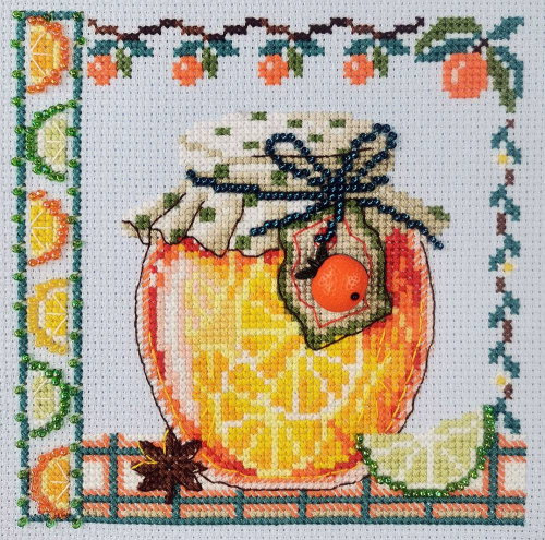 Набор для вышивания  Апельсиновый джем  Марья Искусница 13.003.41 смотреть фото