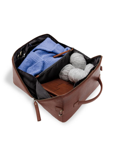 Фото сумка-органайзер проектная cleo midi rich brown muud qb-4711/rich brown фото 4