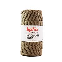 Пряжа Macrame Cord 65% хлопок 25% полиэстер 10% прочие волокна 500 г 100 м KATIA 1230.105