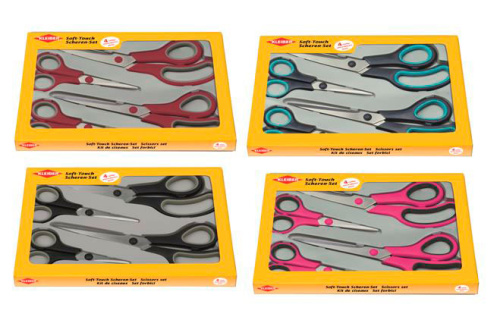 Набор из 4 штук ножниц Soft-Touch Kleiber 920-97