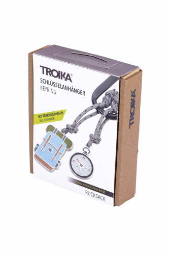 Купить брелок troika для ключей с карабином рюкзак kr22-06-bk фото фото 2