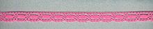 Мерсеризованное хлопковое кружево  состав 100% хлопок  ширина 15 мм  намотка 30 м  цвет ярко-розовый