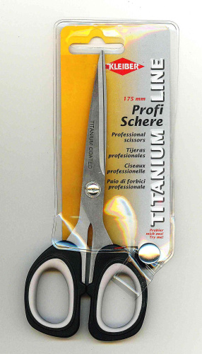 Ножницы эконом класса профессиональные Титаниум длина 17.5 см Kleiber 921-39