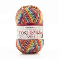Пряжа Fortissima Socka 4-fach color, 75% шерсть, 25% полиамид, 420 м, 100 г