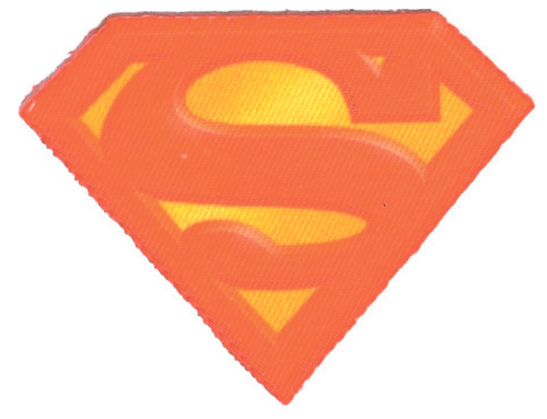 Фото термоаппликация значок супермен на сайте ArtPins.ru
