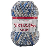 Пряжа Fortissima Socka 4-fach color 75% шерсть 25% полиамид 420 м 100 г Austermann 90028-2439