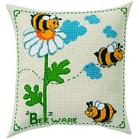 Набор для вышивания подушки Пчёлки