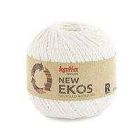 Пряжа New Ekos 55% переработанный полиэстер 42%  переработанный хлопок 3% пр. волокна 50 г 55 м KATIA 1325.107