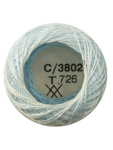 Мулине Finca Perle Жемчужное  №16 однотонный цвет 3802 смотреть фото фото 2