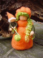 Набор для шитья вальдорфской куклы Мама-тыква с младельцем De Witte Engel A50900