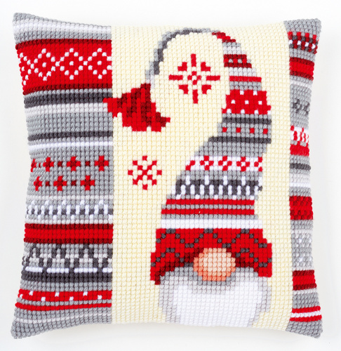 Набор для вышивания подушки Рождественский эльф - PN-0156878 смотреть фото