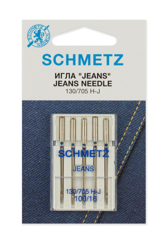 Фото иглы для джинсы №100 schmetz 22:30.fb2.ves на сайте ArtPins.ru