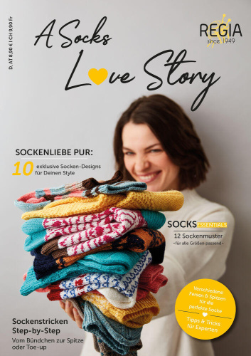 Буклет Regia A Socks Love Story 10 моделей на немецком языке MEZ 9856761-00001