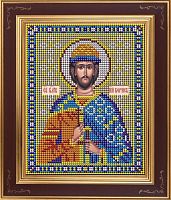 Икона Святой благоверный князь Борис набор для вышивания бисером Galla Collection М269