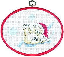 Набор для вышивания Белый медведь - 92-5643