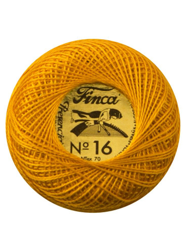 Мулине Finca Perle Жемчужное  №16 однотонный цвет 1068 смотреть фото