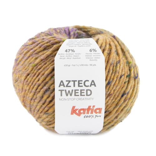 Пряжа Azteca Tweed 47% шерсть 47% акрил 6% вискоза 50 г 90 м KATIA 1309.303 фото