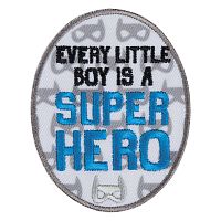 Термоаппликация Каждый маленький мальчик - супергерой  HKM 39157