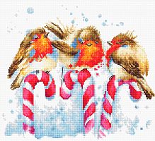 Набор для вышивания Рождественские птицы Luca-S B1154