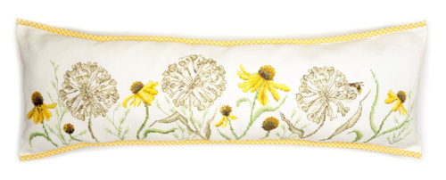 Набор для изготовления наволочки Луговые соцветия Марья Искусница 14.001.24 смотреть фото